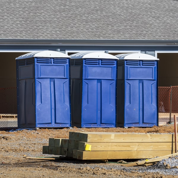 are there any restrictions on what items can be disposed of in the portable toilets in Rock Falls IA